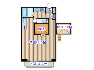 サンフェリ－チェ・１７の物件間取画像